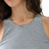 The Vest: Grey Cotton Jersey