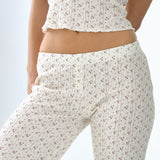 The Pant: English Rose Pointelle