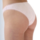 The High Rise: Baby Pink Pointelle
