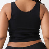 The Scoop Tank: Black Pointelle