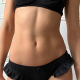 The Butterfly Brief: Black Pointelle