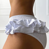 The Butterfly Cozy: White Pointelle