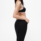 The Slip Skirt: Black Pointelle