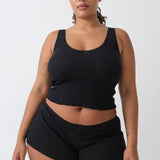 The Teeny Tiny Short: Black Pointelle