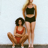 The Teeny Tiny Short: Black Pointelle