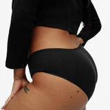The Cozy Brief: Black Pointelle