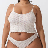The Cozy Brief: English Rose Pointelle