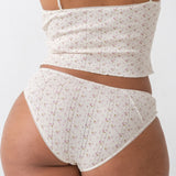 The Cozy Brief: English Rose Pointelle