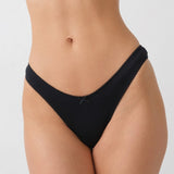 The Brazilian: Black Cotton Jersey