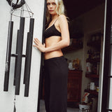 The Pant: Black Pointelle