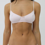 The Petite Bra: Baby Pink Cotton Jersey