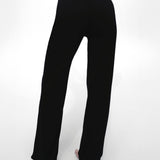 The Pant: Black Pointelle