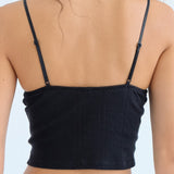 The Corselette: Black Pointelle