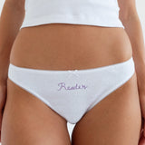 The Reader Brief: White Cotton Jersey