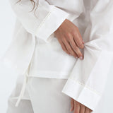 The Sunday Shirt: White Cotton Voile