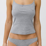 The Tank: Grey Cotton Jersey