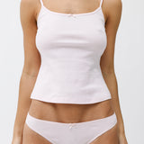 The Tank: Baby Pink Cotton Jersey