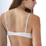 The Voile Bra: White Cotton Voile